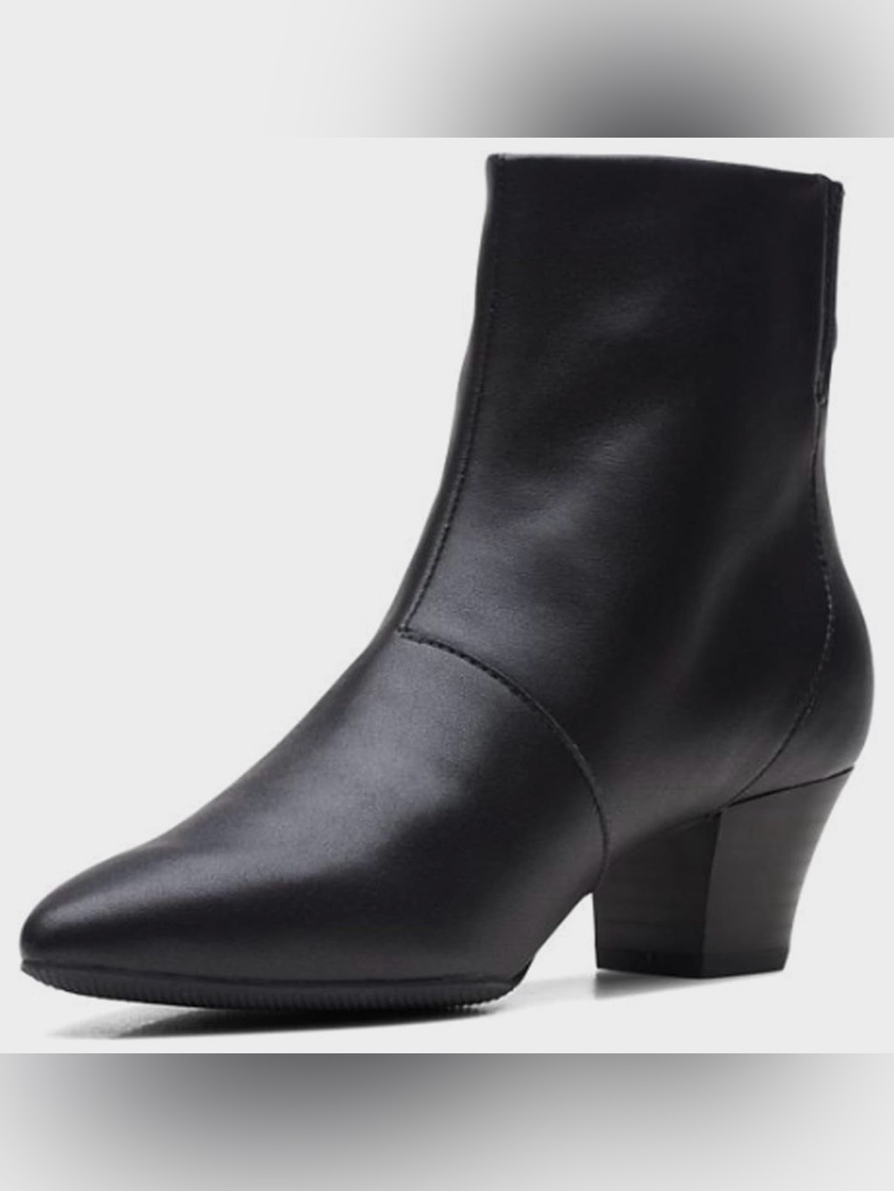 Clarks Collection Teresa Leather Ankle Boot Women's Size 8